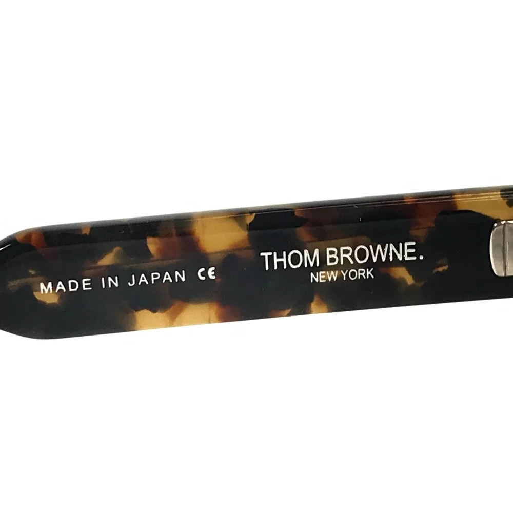 Thom Browne Sunglasses TBS415-52-02AF TKT Tokyo Tortoise Frames w/ Brown Lenses
